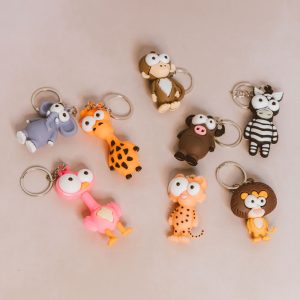 Porta-Chaves de Animais da Selva